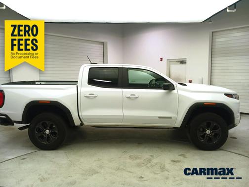 White 2024 GMC Canyon Elevation