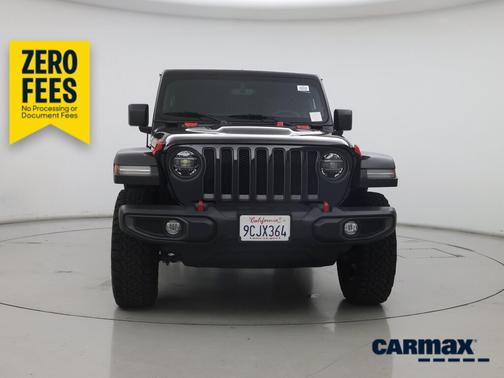 Black 2022 Jeep Wrangler Unlimited Rubicon