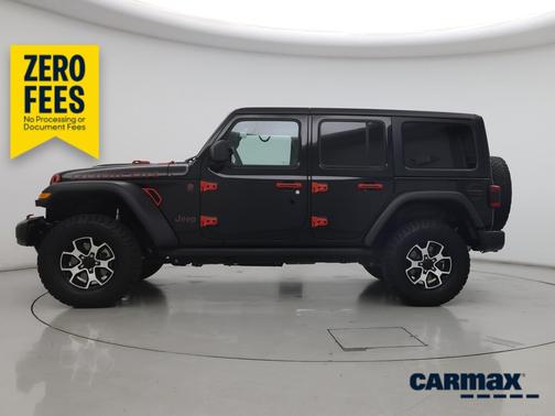 Black 2022 Jeep Wrangler Unlimited Rubicon