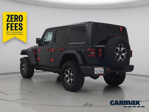 Black 2022 Jeep Wrangler Unlimited Rubicon