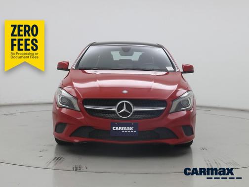 Red 2015 Mercedes-Benz CLA-Class