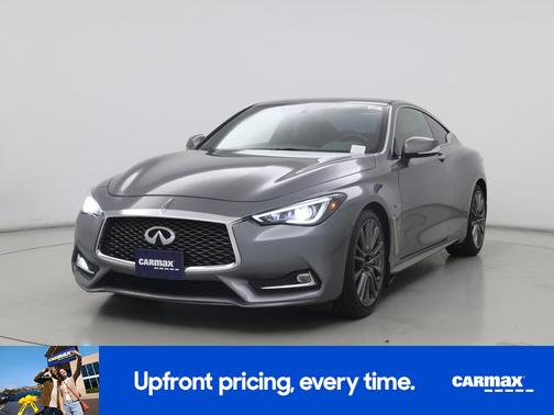 Gray 2017 INFINITI Q60 Red Sport 400