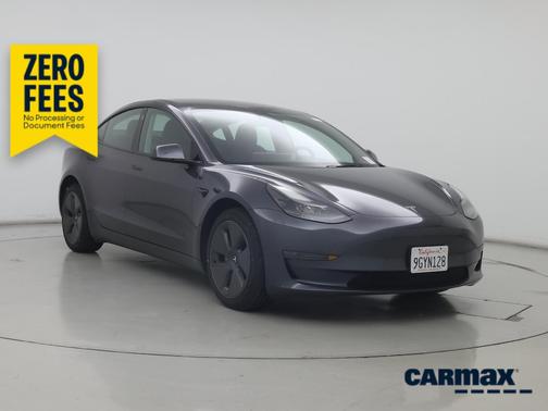 Gray 2023 Tesla Model 3