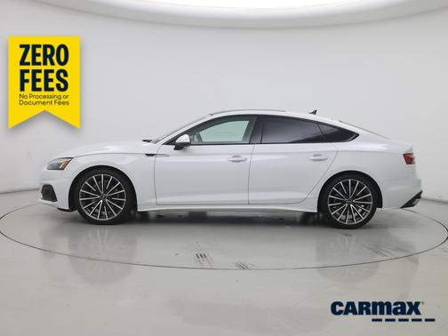 White 2023 Audi A5 Sportback Premium Plus