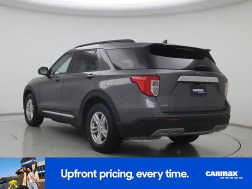 Gray 2022 Ford Explorer XLT