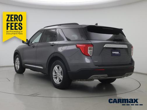 Gray 2022 Ford Explorer XLT