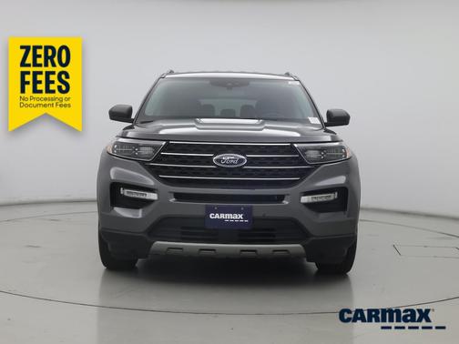 Gray 2022 Ford Explorer XLT