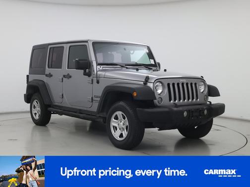 Silver 2018 Jeep Wrangler Unlimited Sport