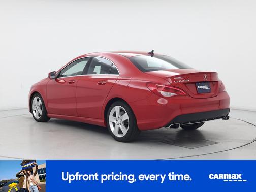 Red 2016 Mercedes-Benz CLA-Class