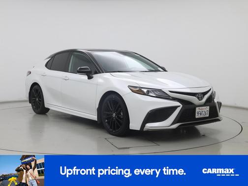 White 2023 Toyota Camry XSE