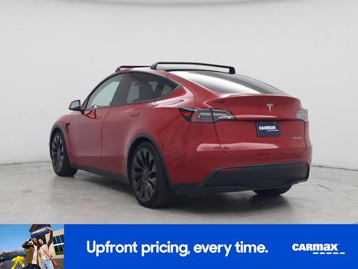 Red 2023 Tesla Model Y Performance