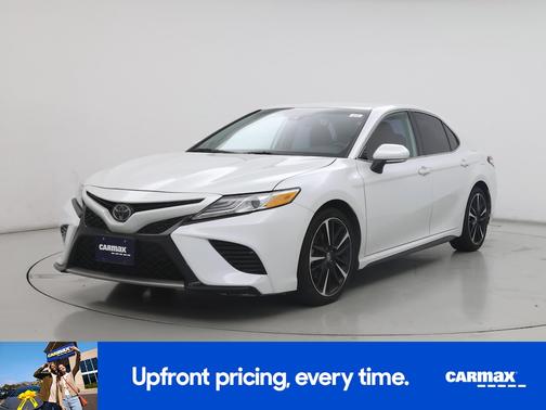 White 2020 Toyota Camry XSE