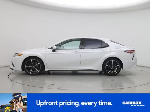 White 2020 Toyota Camry XSE