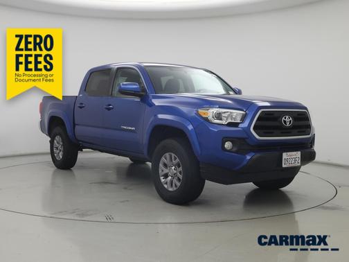 Blue 2017 Toyota Tacoma SR5