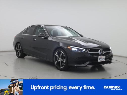 Black 2022 Mercedes-Benz C-Class