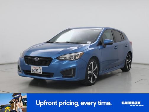 Blue 2017 Subaru Impreza Sport