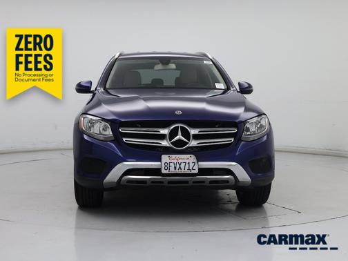Blue 2018 Mercedes-Benz GLC 300