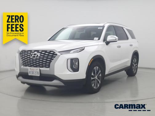 White 2021 Hyundai PALISADE SEL