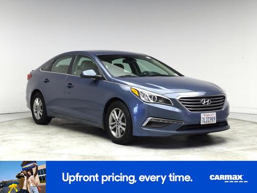 Blue 2015 Hyundai SONATA SE