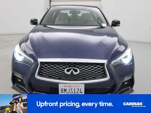 Blue 2020 INFINITI Q50 Red Sport 400