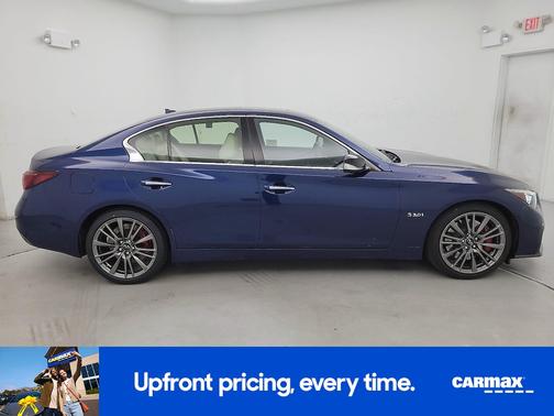 Blue 2020 INFINITI Q50 Red Sport 400