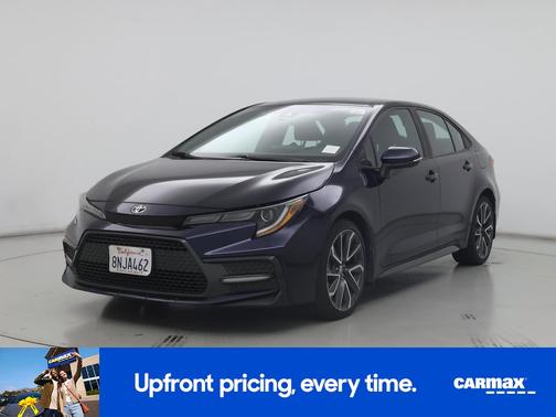 Blue 2020 Toyota Corolla SE