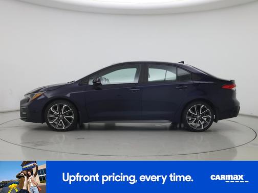 Blue 2020 Toyota Corolla SE