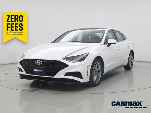 White 2023 Hyundai SONATA SEL