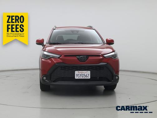 Red 2023 Toyota Corolla Cross Hybrid XSE