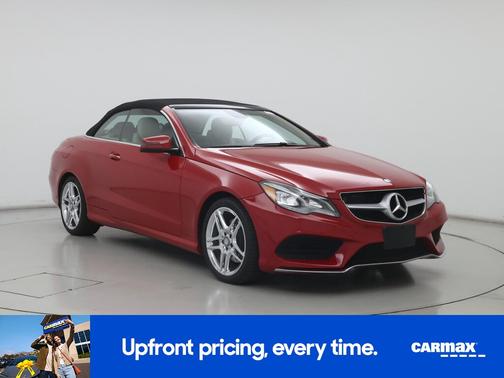 Red 2016 Mercedes-Benz E-Class