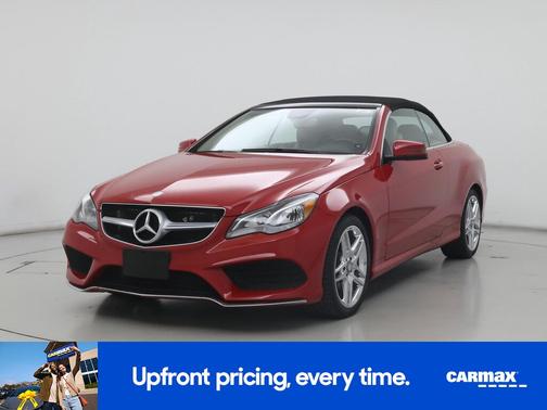 Red 2016 Mercedes-Benz E-Class