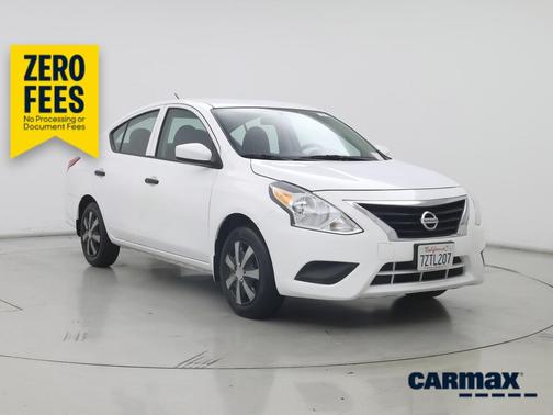 White 2017 Nissan Versa S