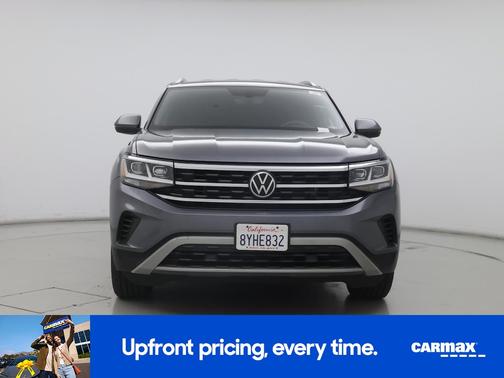 Gray 2021 Volkswagen Atlas Cross Sport S