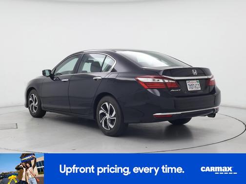 Black 2017 Honda Accord LX