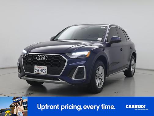Blue 2022 Audi Q5 S-Line Premium