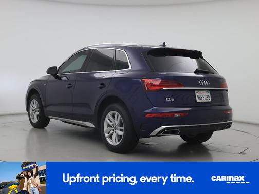 Blue 2022 Audi Q5 S-Line Premium