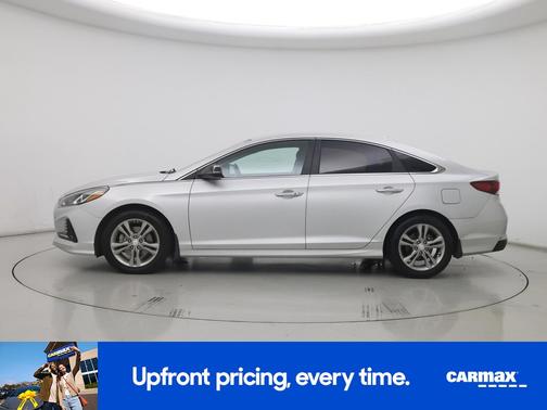 Gray 2018 Hyundai SONATA SEL
