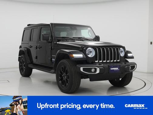 Black 2021 Jeep Wrangler Unlimited 4xe Unlimited Sahara