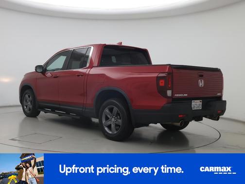 Red 2023 Honda Ridgeline RTL