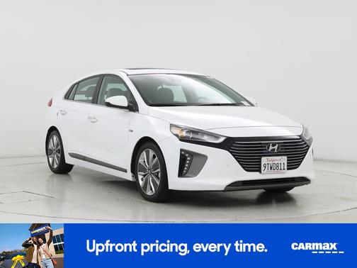 White 2019 Hyundai IONIQ Hybrid Limited