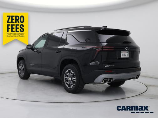 Black 2025 Chevrolet Traverse LT