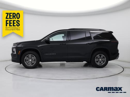 Black 2025 Chevrolet Traverse LT