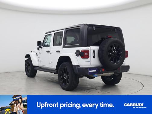 White 2023 Jeep Wrangler 4xe Unlimited Sahara
