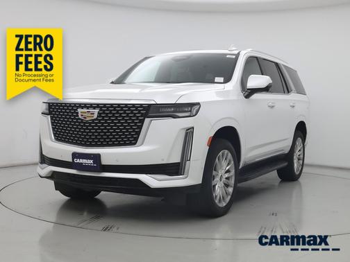 White 2022 Cadillac Escalade Premium Luxury