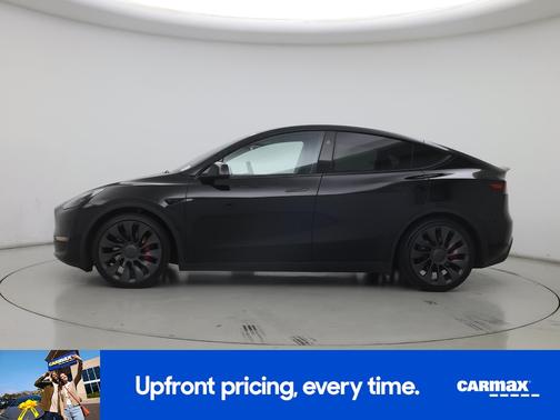 Black 2025 Tesla Model Y Performance