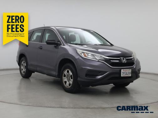 Gray 2016 Honda CR-V LX
