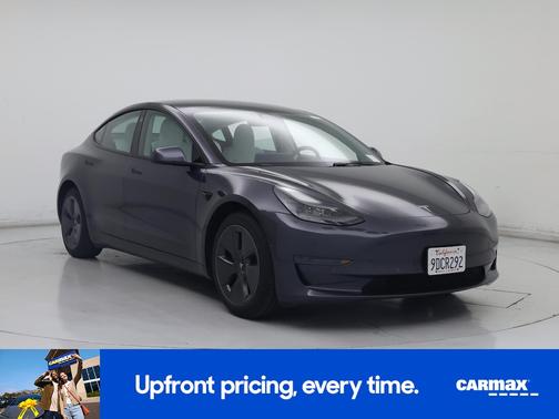 Gray 2022 Tesla Model 3