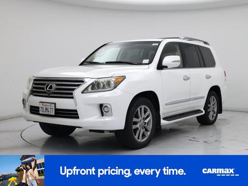 White 2014 Lexus LX 570