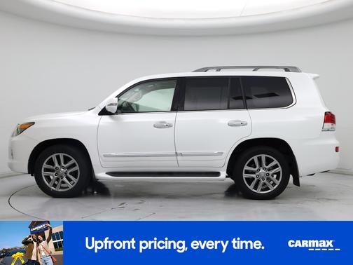 White 2014 Lexus LX 570