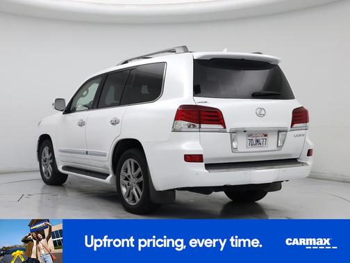 White 2014 Lexus LX 570